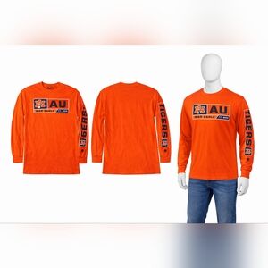 Auburn Tigers War Eagle AU Long Sleeve Orange Shirt – NCAA Fan Tee XXL